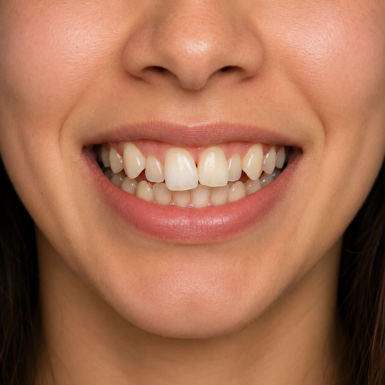 Dientes chuecos o desalineados